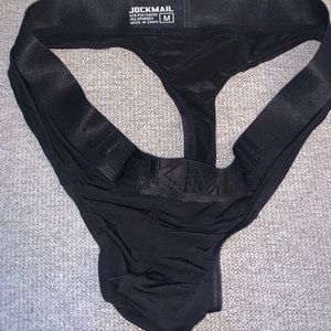 Jockmail sheer mens thong.
